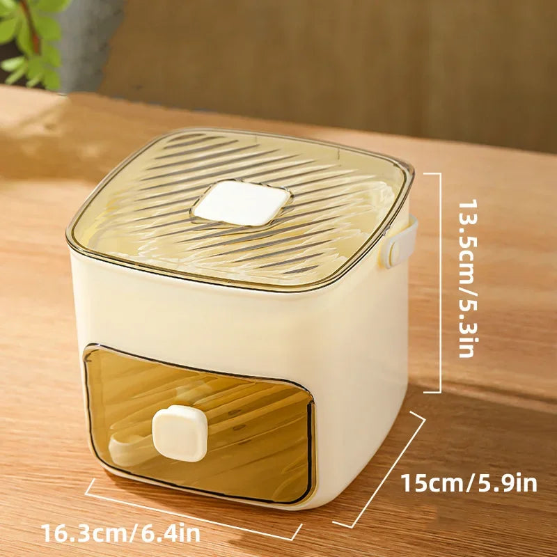 One-Click Ice Cube Dispenser