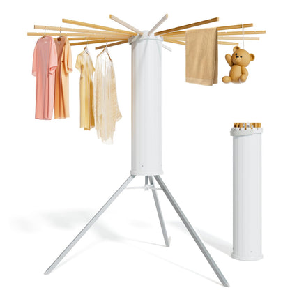 360° Rotating Clothes Drying Rack