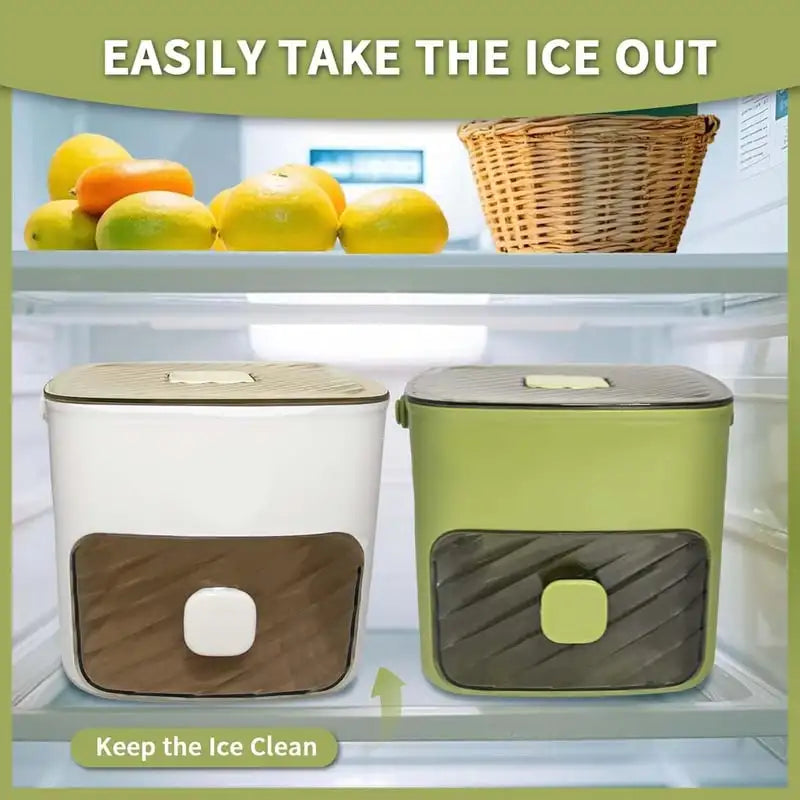 One-Click Ice Cube Dispenser
