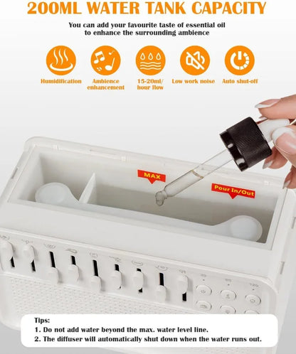 3-Level Dimming , 8 Natural Sounds, for Sleep Therapy