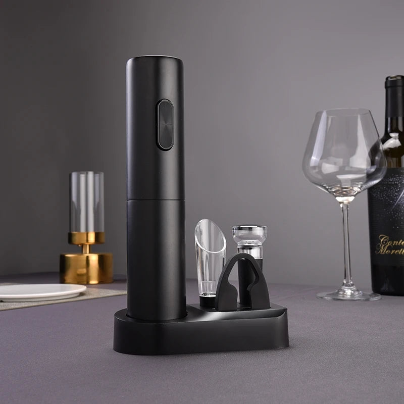 Premium Electric Wine Opener Gift Set