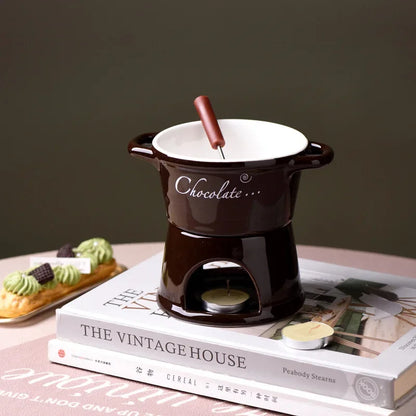 Chocolate Fondue Mug Set 🍫❤️
