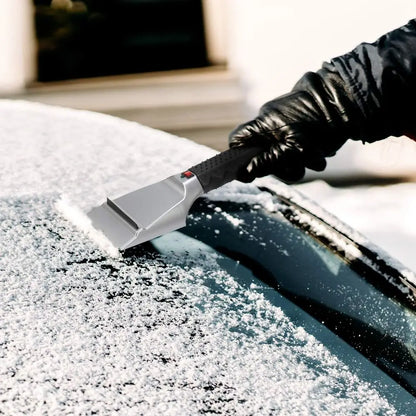 Heated Car Windshield Ice Scraper – Clear Ice in Seconds