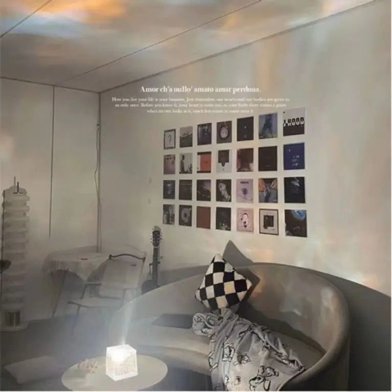 Elysian Crystal Glow Lamp – Luxury Modern Ambient Light for Home & Office