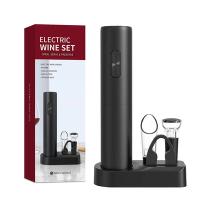 Premium Electric Wine Opener Gift Set