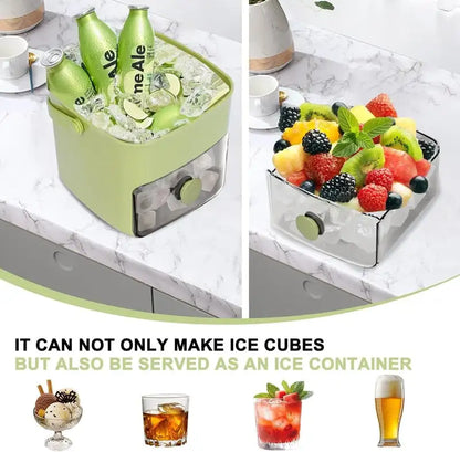 One-Click Ice Cube Dispenser