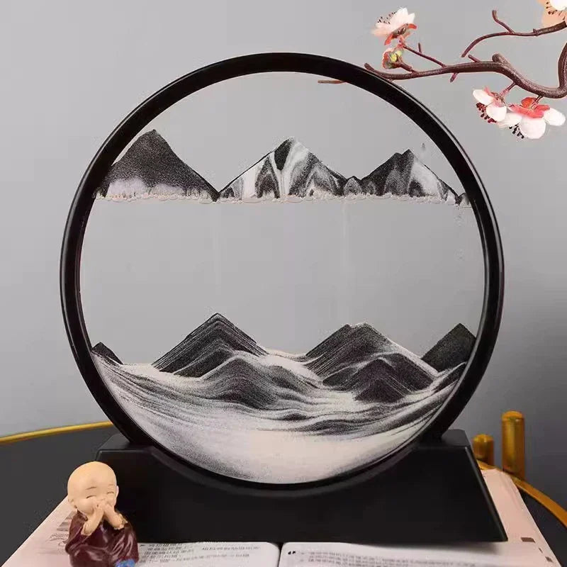 3D Moving Sand Art Frame