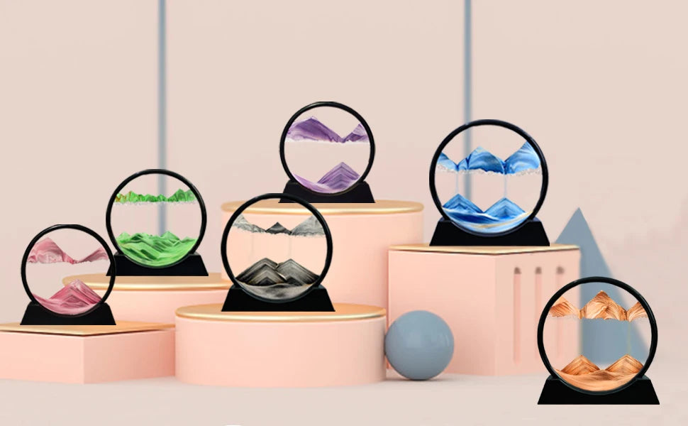 3D Moving Sand Art Frame