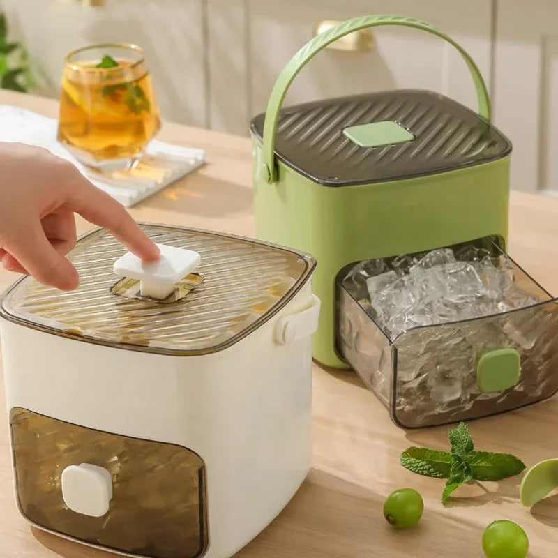 One-Click Ice Cube Dispenser