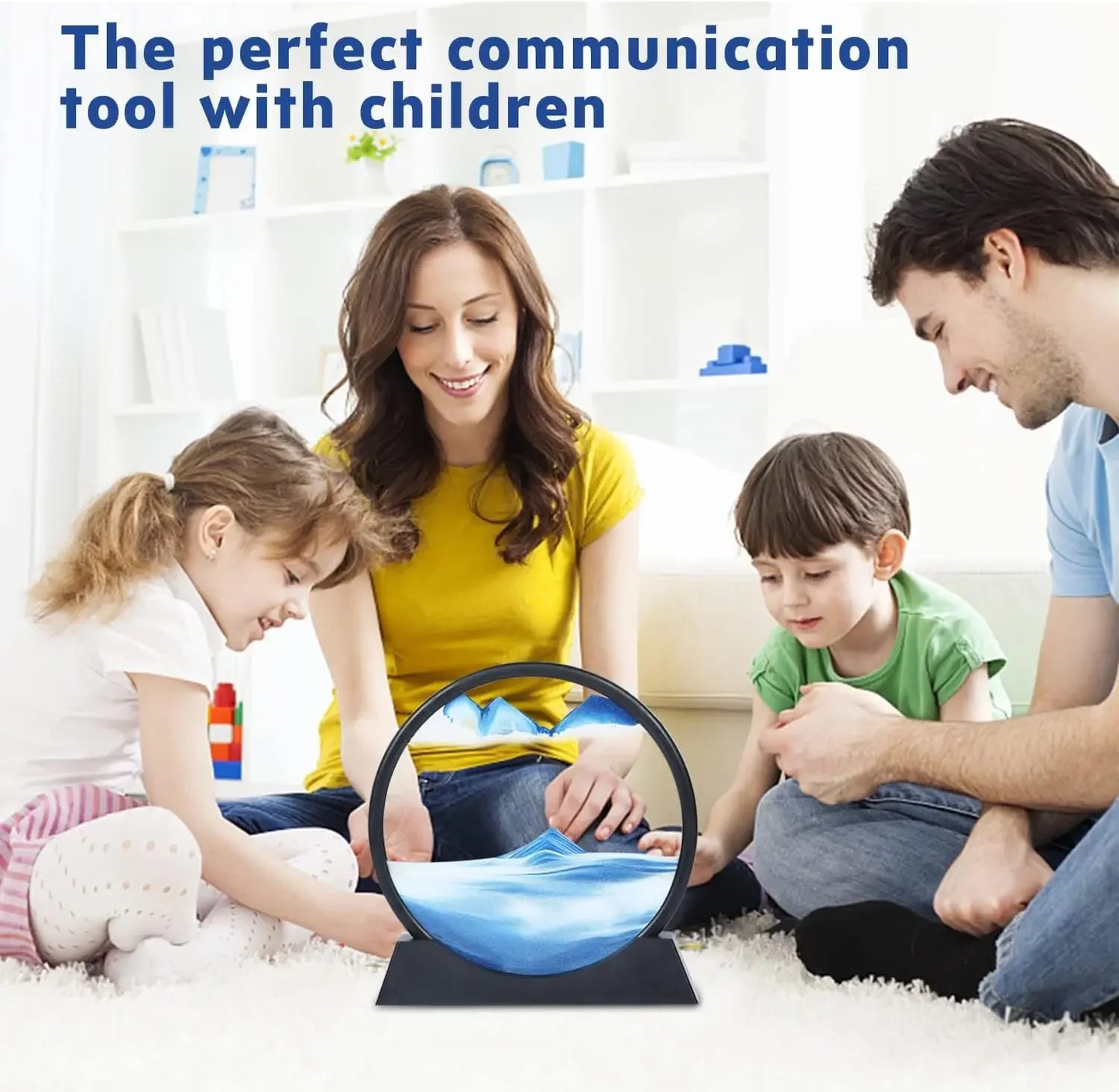 3D Moving Sand Art Frame