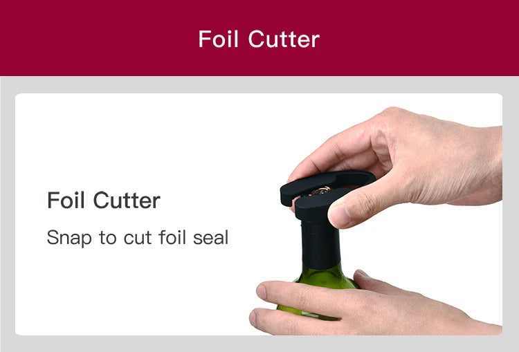 Premium Electric Wine Opener Gift Set