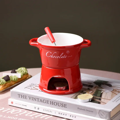 Chocolate Fondue Mug Set 🍫❤️