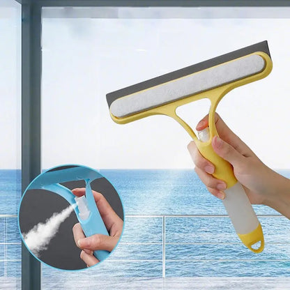 3-in-1 Spray Glass Cleaning Tool – Clean Smarter, Shine Brighter