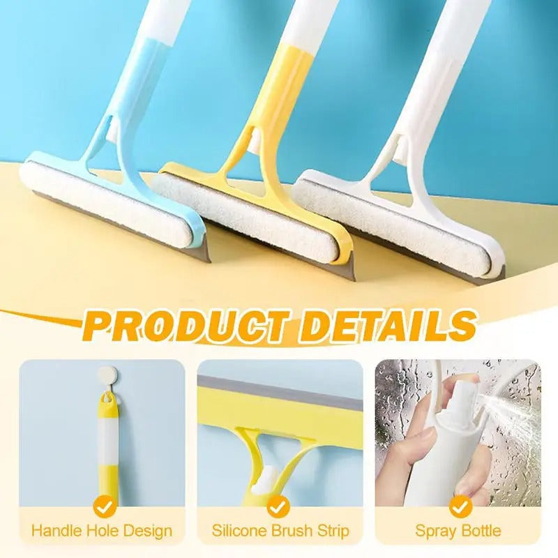 3-in-1 Spray Glass Cleaning Tool – Clean Smarter, Shine Brighter
